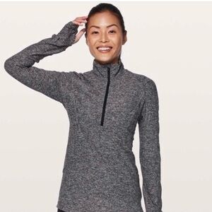 Lululemon extra mile 1/2 zip pullover